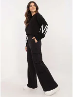 Spodnie model 20614056 czarny - FPrice Spodnie model 20614056 czarny - FPrice