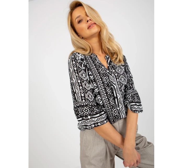 Dámská halenka D73771M11062C černá - FPrice