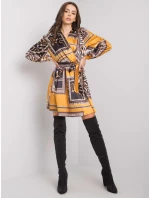 Sukienka LC SK 22K model 20961767 czarno żółty - FPrice