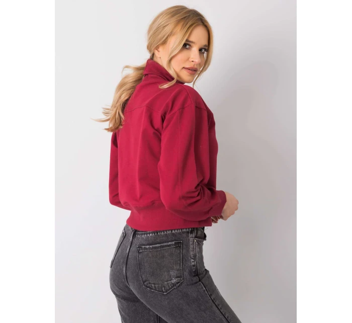 Mikina RV BL 6263.86P kaštanová