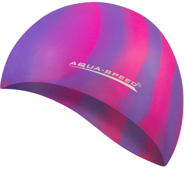 AQUA SPEED Plavecké čepice Bunt Multicolour Pattern 62