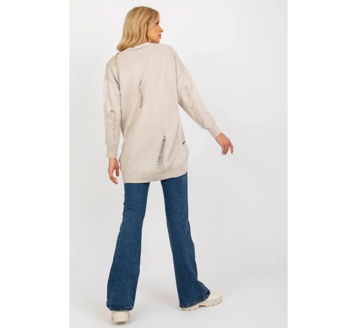 Svetr na zapínání model 175749 Rue Paris Svetr na zapínání model 175749 Rue Paris