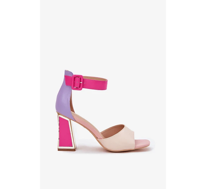 Sandály na podpatku  model 213932 Step in style