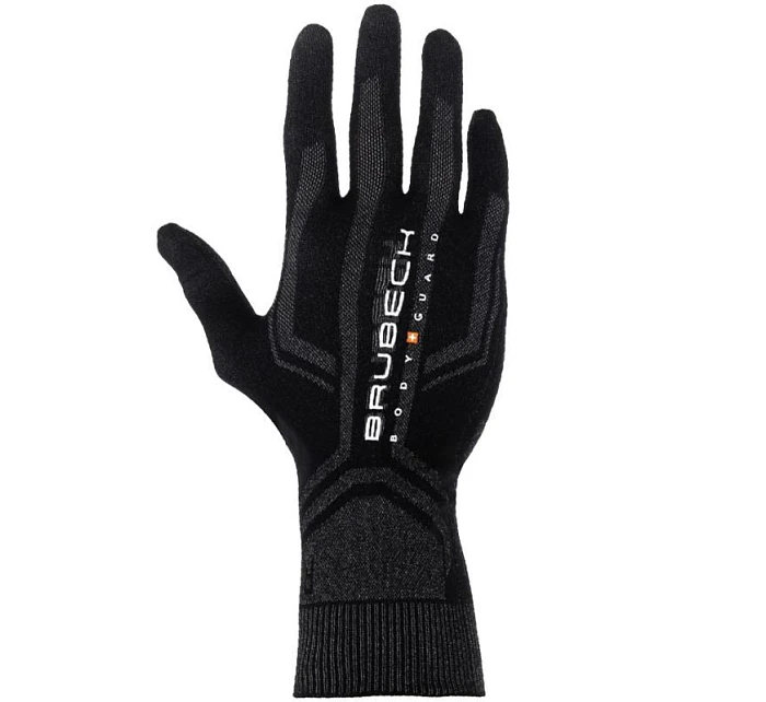 Brubeck Univerzální termoaktivní rukavice černo-šedé GE10010A