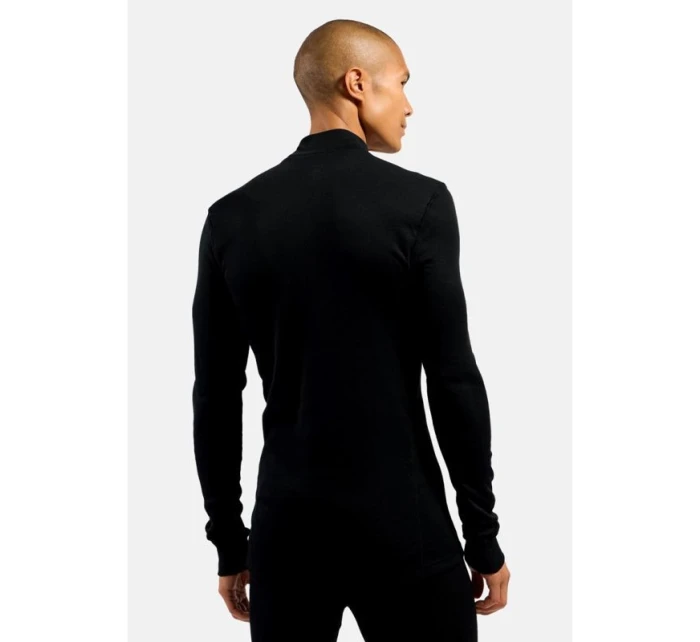 Pánské tričko BL TOP s model 21469072 výstřihem l/s ACTIVE WARM ECO velikost L Black - ODLO