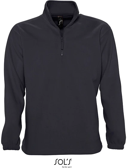 SOL'S Ness Fleecová mikina s 1/2 zipem model 22521526 charcoal grey