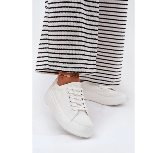 Dámské Tenisky Na Platformě Big Star Bílé model 21692966 - Big Star Shoes Dámské Tenisky Na Platformě Big Star Bílé model 21692966 - Big Star Shoes