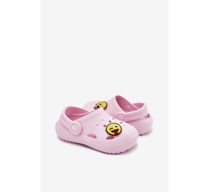 Dětské Pěnové Pantofle S Potiskem Růžové LEMIGOSE 880 Dětské Pěnové Pantofle S Potiskem Růžové LEMIGOSE 880