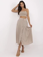 Sukně D73761M50187B tmavě lila