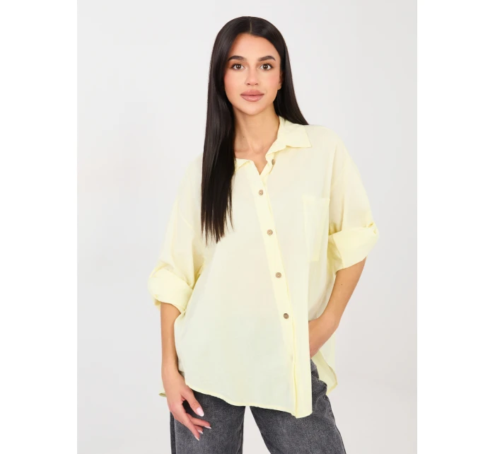 Košile IT KS 6704.25 světle žlutá