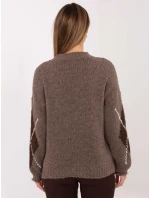 Sweter MI SW model 21782618 ciemny bezowy - FPrice