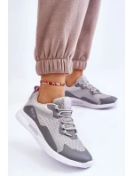 Dámská sportovní obuv Tenisky Big Star LL274371 Šedá Dámská sportovní obuv Tenisky Big Star LL274371 Šedá