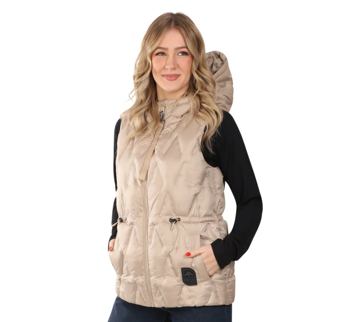 Dámská vesta NAX KERTA white pepper Dámská vesta NAX KERTA white pepper