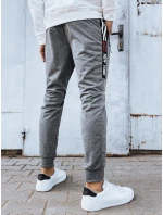 Pánské světle šedé teplákové kalhoty Dstreet model 21975783 - FashionStreet