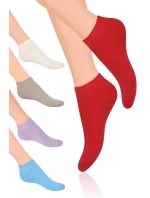 Hladké dámské ponožky Steven art.052