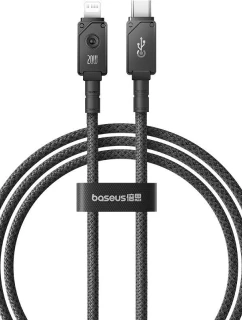 Baseus Nezlomitelný kabel USB C-IP 20W 1m (černý)