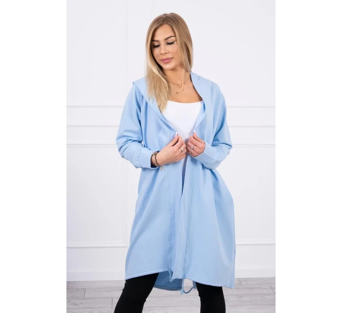 Modrá bunda s potiskem Modrá bunda s potiskem