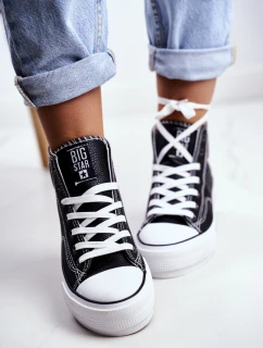 Dámské Tenisky Big Star Černý GG274012