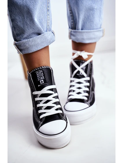 Dámské Tenisky Big Star Černý GG274012