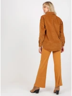 Košile D60002M11008C2 světle hnědá