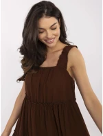 MI SK šaty A5036.78 hnědá MI SK šaty A5036.78 hnědá