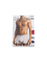 Calvin Klein Underwear 3Pack Slipy U2664G Červená/bílá/modrá