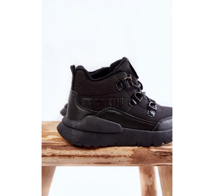 Dětské boty Memory Foam Big Star KK374119 Černe Dětské boty Memory Foam Big Star KK374119 Černe