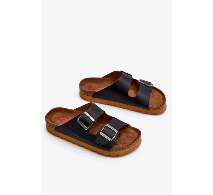 Klasické dámské pantofle Big Star LL274477 Černé