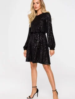 Dámské šaty model 19529987 černé Made Of Emotion - Moe