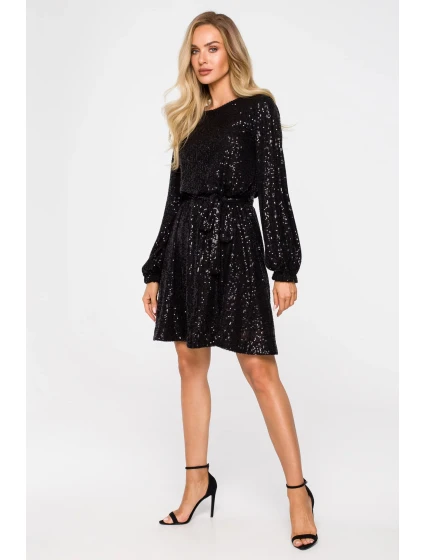 Dámské šaty model 19529987 černé Made Of Emotion - Moe