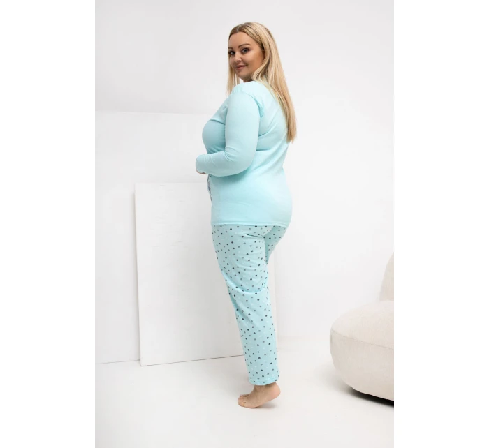 Pohodlná pyžama pro plnoštíhlé model 223306 Forever Pink