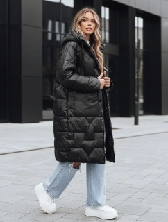 Dámská zimní bunda oversize černá FashionStreet TY5502