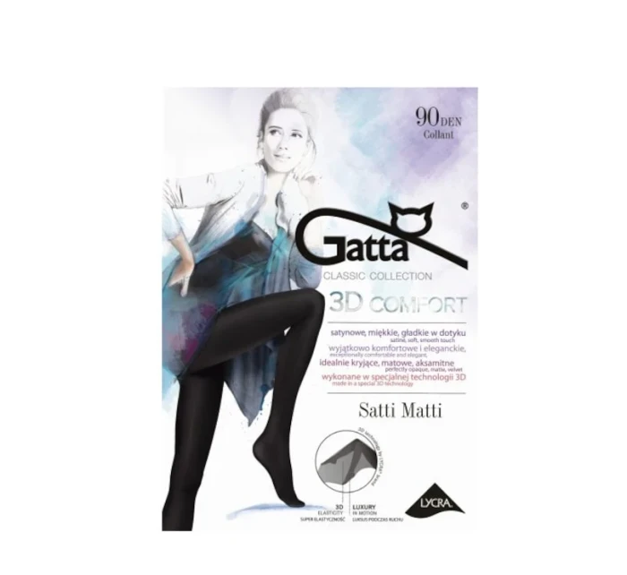 Dámské punčochové kalhoty Gatta Satti Matti 90 den Dámské punčochové kalhoty Gatta Satti Matti 90 den