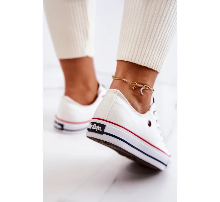 Dámské Tenisky model 21576313 Bílé - Lee Cooper Dámské Tenisky model 21576313 Bílé - Lee Cooper