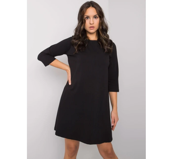 Šaty RV SK model 16328028 černá - FPrice Šaty RV SK model 16328028 černá - FPrice