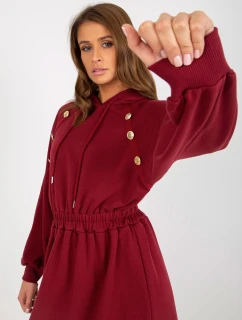 Dámské šaty RV SK model 17802933 kaštanové - FPrice