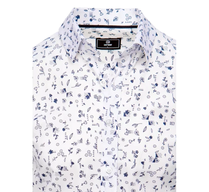 Pánská bílá košile Dstreet model 21968145 - FashionStreet Pánská bílá košile Dstreet model 21968145 - FashionStreet