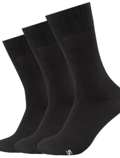 Skechers 3ks pánské základní ponožky SK41007-9999 Black 39-42