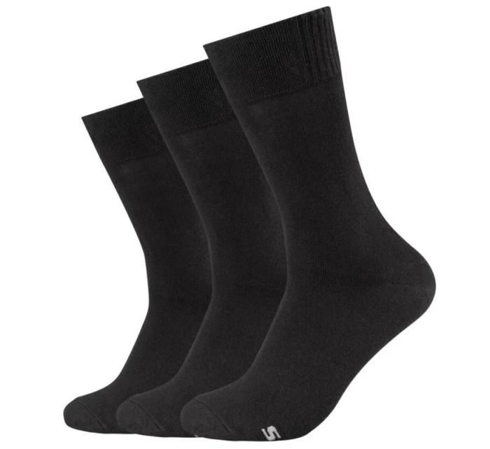 Skechers 3ks pánské základní ponožky SK41007-9999 Black 39-42