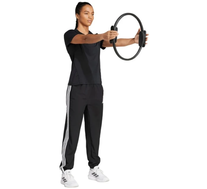 Spodnie damskie Train Essentials 3Stripes Woven czarne model 21460569 dámské - ADIDAS Spodnie damskie Train Essentials 3Stripes Woven czarne model 21460569 dámské - ADIDAS