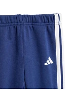 Dětská tepláková souprava Essentials 3 Stripes Fleece modrá model 21814305 - ADIDAS