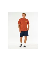 Pánské tričko RIP CURL Pacific Rinse Glass Off Tee, hnědé