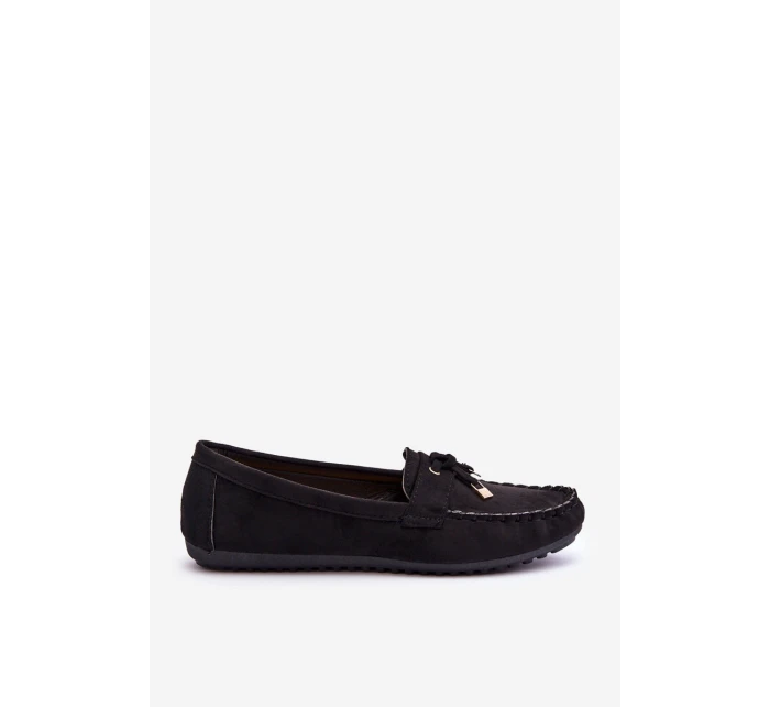 Klasické semišové mokasíny Černá Good Time Klasické semišové mokasíny Černá Good Time