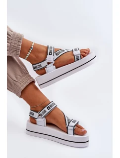 Dámské sandály na platformě Big Star model 21652651 Bílé - Big Star Shoes
