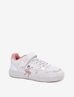 Dívčí Sportovní Boty Baletka Bílé Ulinasse