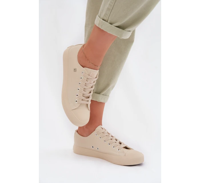 Dámské tenisky Eko kůže Big Star TT274019 Béžové
