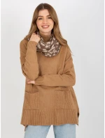 Tunelová šála AT KM ENEC B63 1.44P tmavě lila Tunelová šála AT KM ENEC B63 1.44P tmavě lila