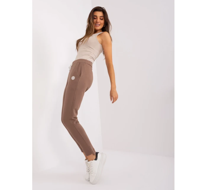 Spodnie dresowe RV DR brązowy model 21471648 - FPrice Spodnie dresowe RV DR brązowy model 21471648 - FPrice