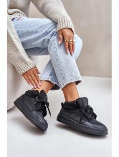 Zateplené Dámské Tenisky Big Star Černé