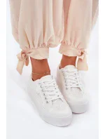 Dámské krajkové tenisky Big Star – bílé Dámské krajkové tenisky Big Star – bílé